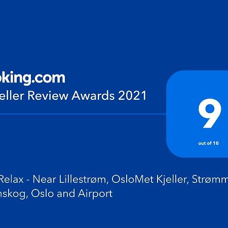 Villa Relax - Near Lillestrom, Ahus, Oslomet - Kjeller, Strommen, Lorenskog And Oslo Екстериор снимка